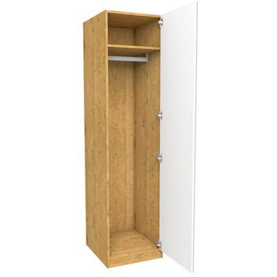 Darwin Oak effect Single Wardrobe (H)2004mm (W)500mm (D)566mm
