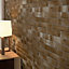 Dauco Cotto brown Matt Plaquet brick Stone effect Clay Tile, Pack of 12, (L)500mm (W)250mm