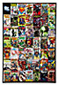 DC comic Multicolour Wall art (H)925mm (W)620mm