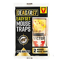 Deadfast Easy set Mouse trap, Pack of 2