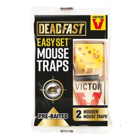 Deadfast Easy set Mouse trap, Pack of 2