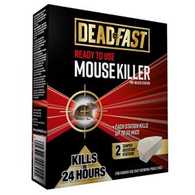 Deadfast Mice Plus Bait station, 20g