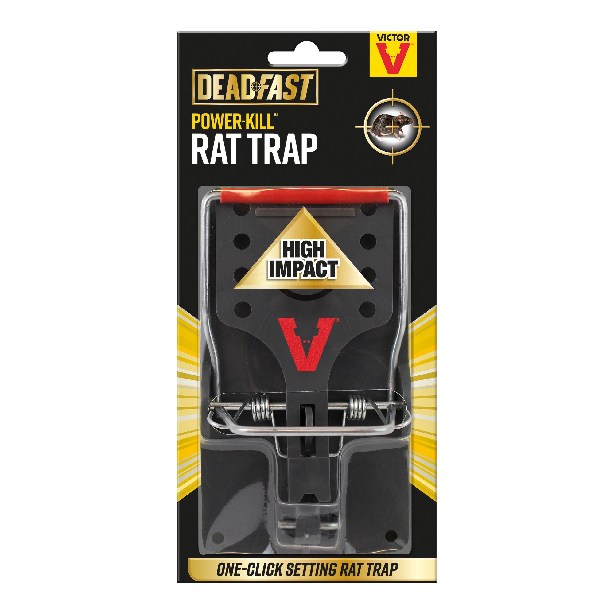 Deadfast Catch & Release Rat Cage Trap - Deadfast - Garden Health