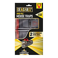 Deadfast Quick kill Mouse trap, Pack of 2