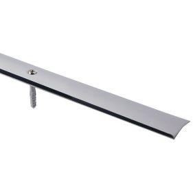 DECOR 5 Gloss Chrome effect Cover strip (L)180cm