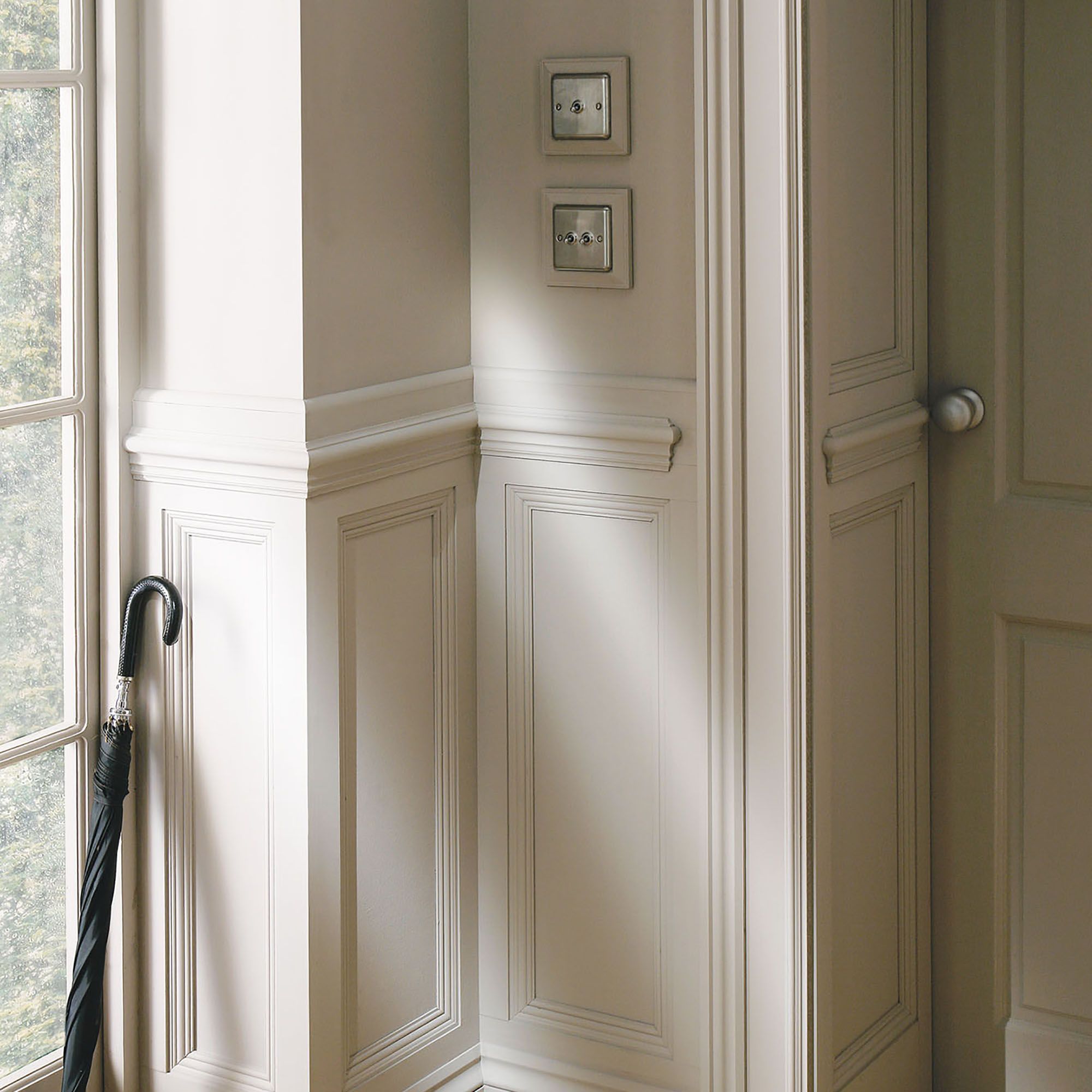 Decorative Unfinished Natural Pine Torus Moulding (L)2400mm (W)45mm (T)15mm