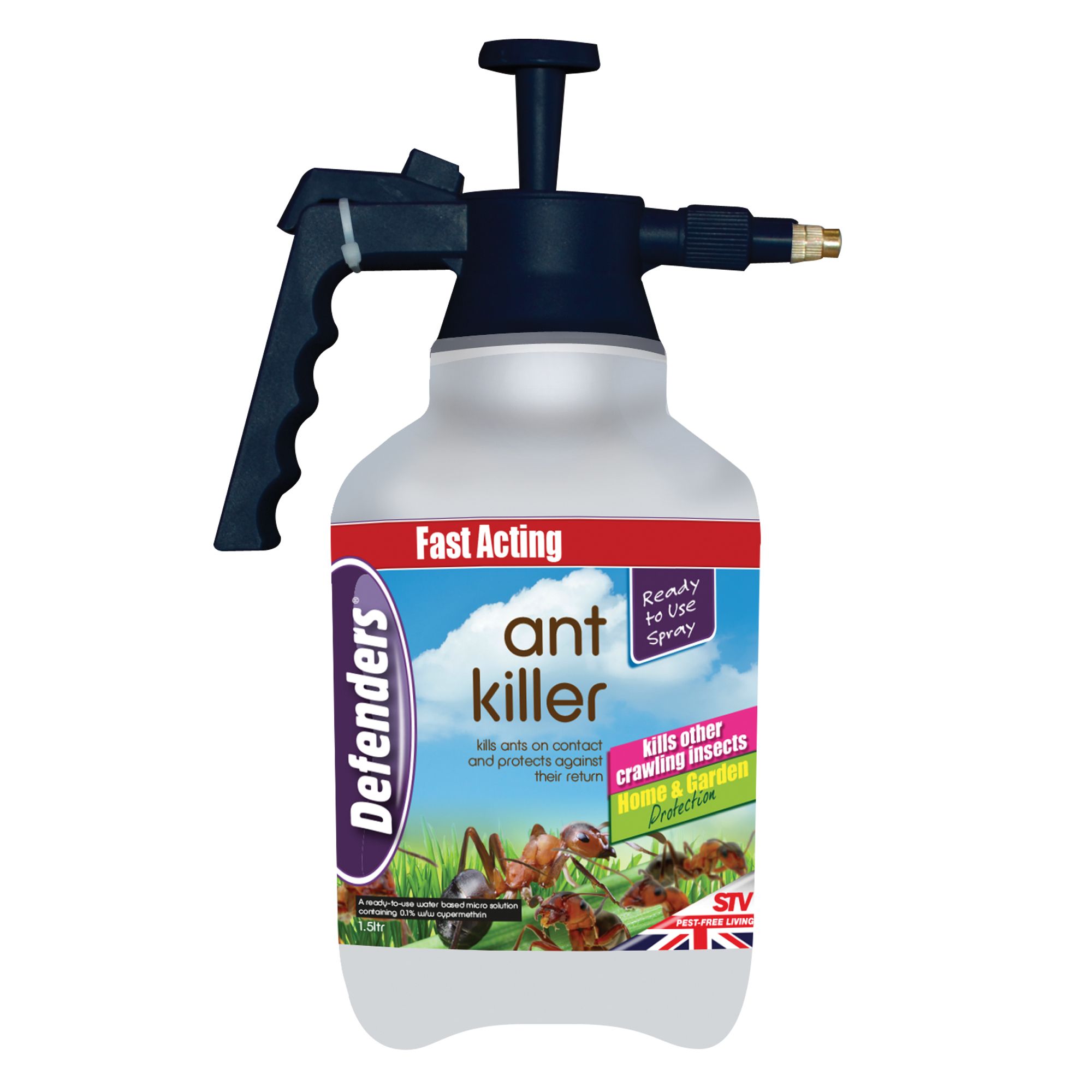 Defenders Ant Killer Insect Spray, 1.5L 1812g | DIY At B&Q