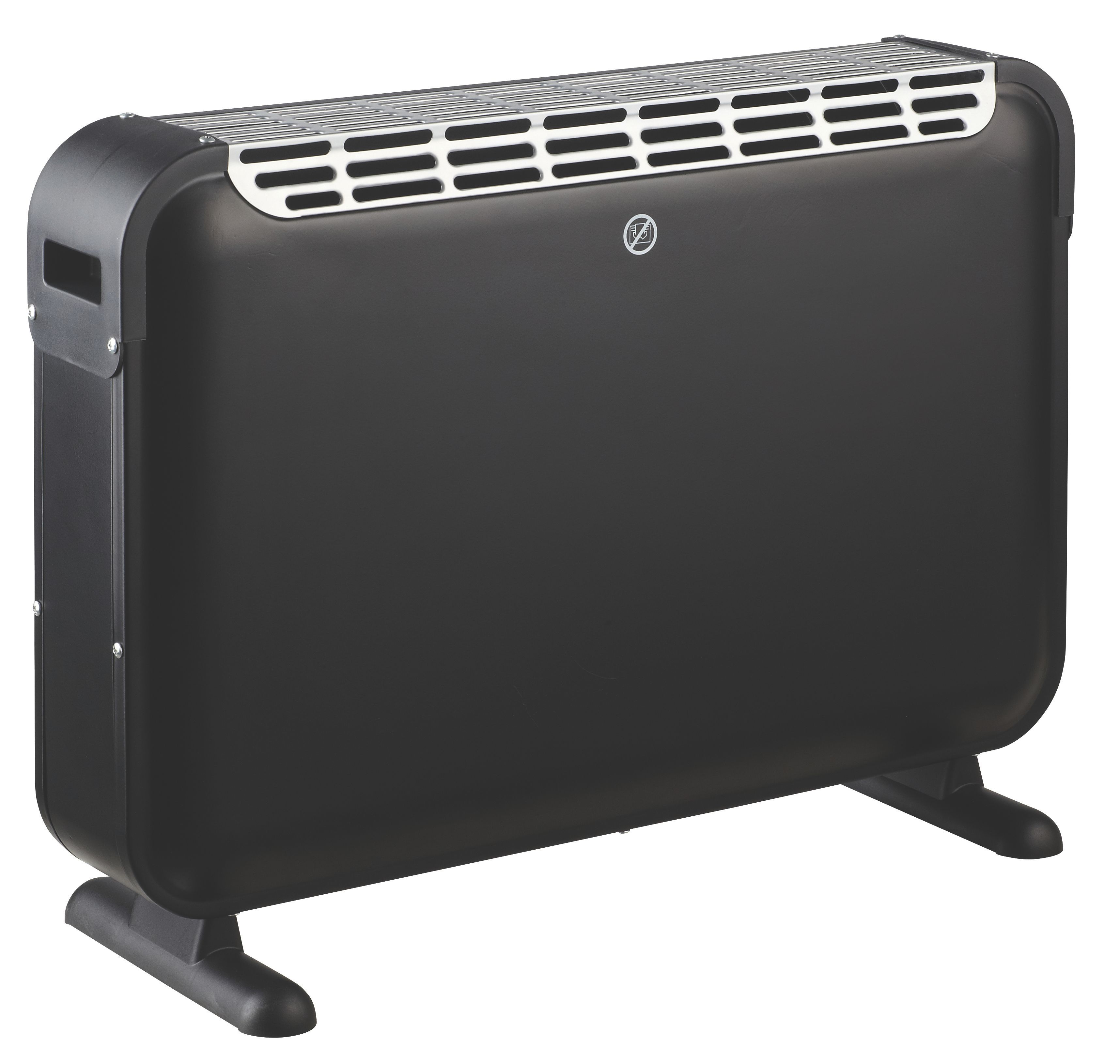 Delonghi Electric 2000W Black Convector heater DIY at B&Q