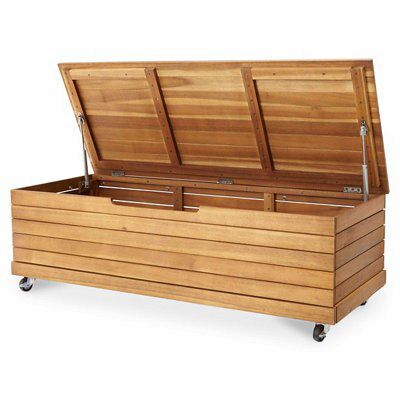 B&q garden deals benches with storage