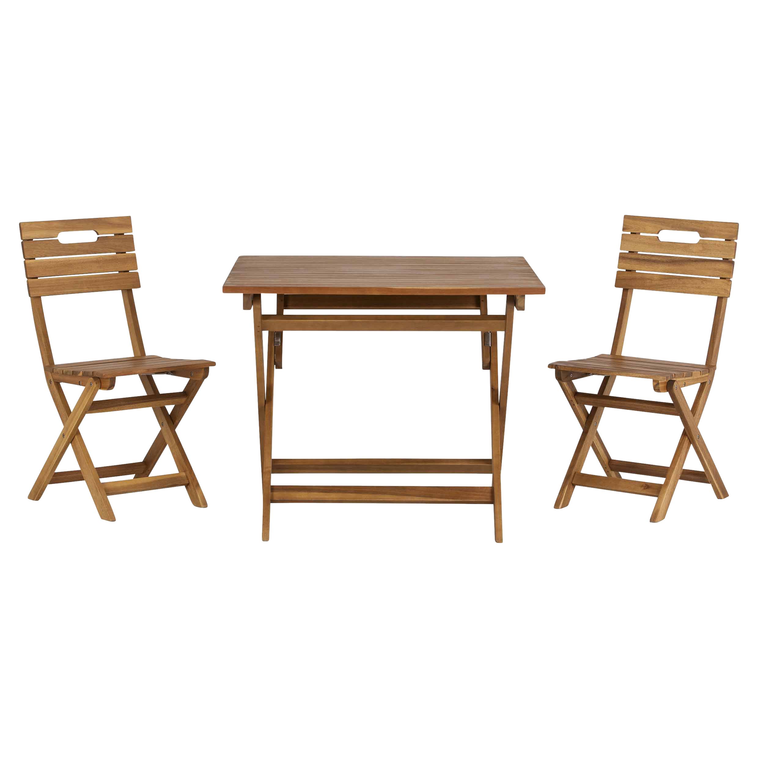 Denia Wooden 2 Seater Bistro Set Diy At B Q