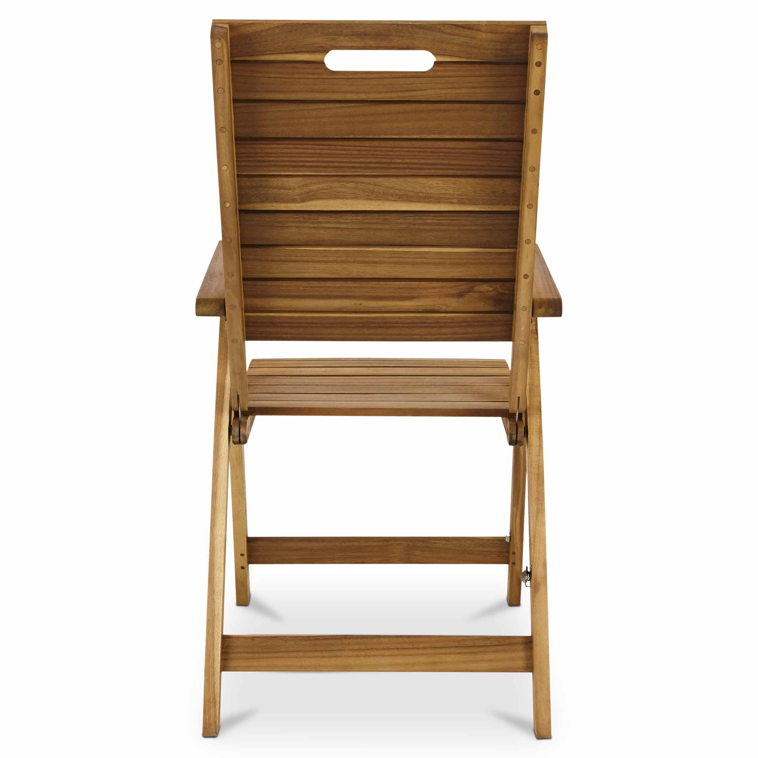 Denia Wooden Recliner Chair | DIY at B&Q