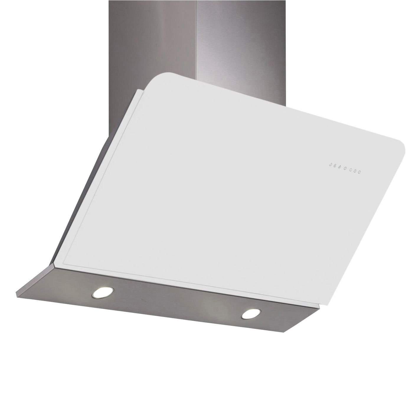 Designair DALIWH White Glass Cooker hood, (W)90cm DIY at B&Q