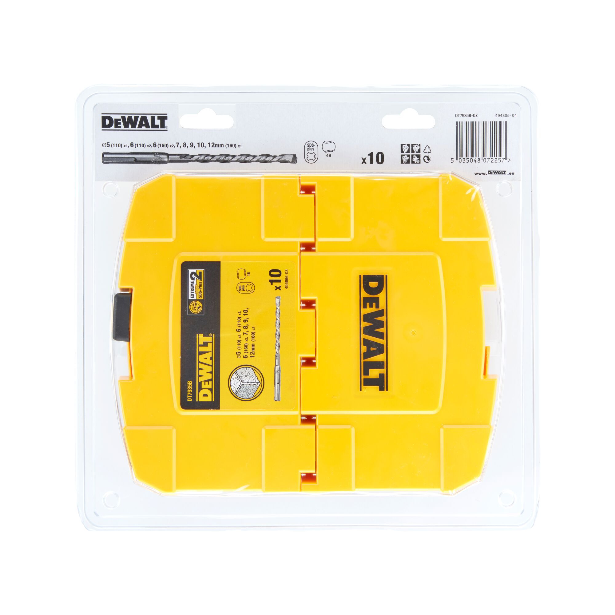 Punta Trapano SDS+ DeWalt DT9635-QZ 6mm X 160mm - Professional Quality