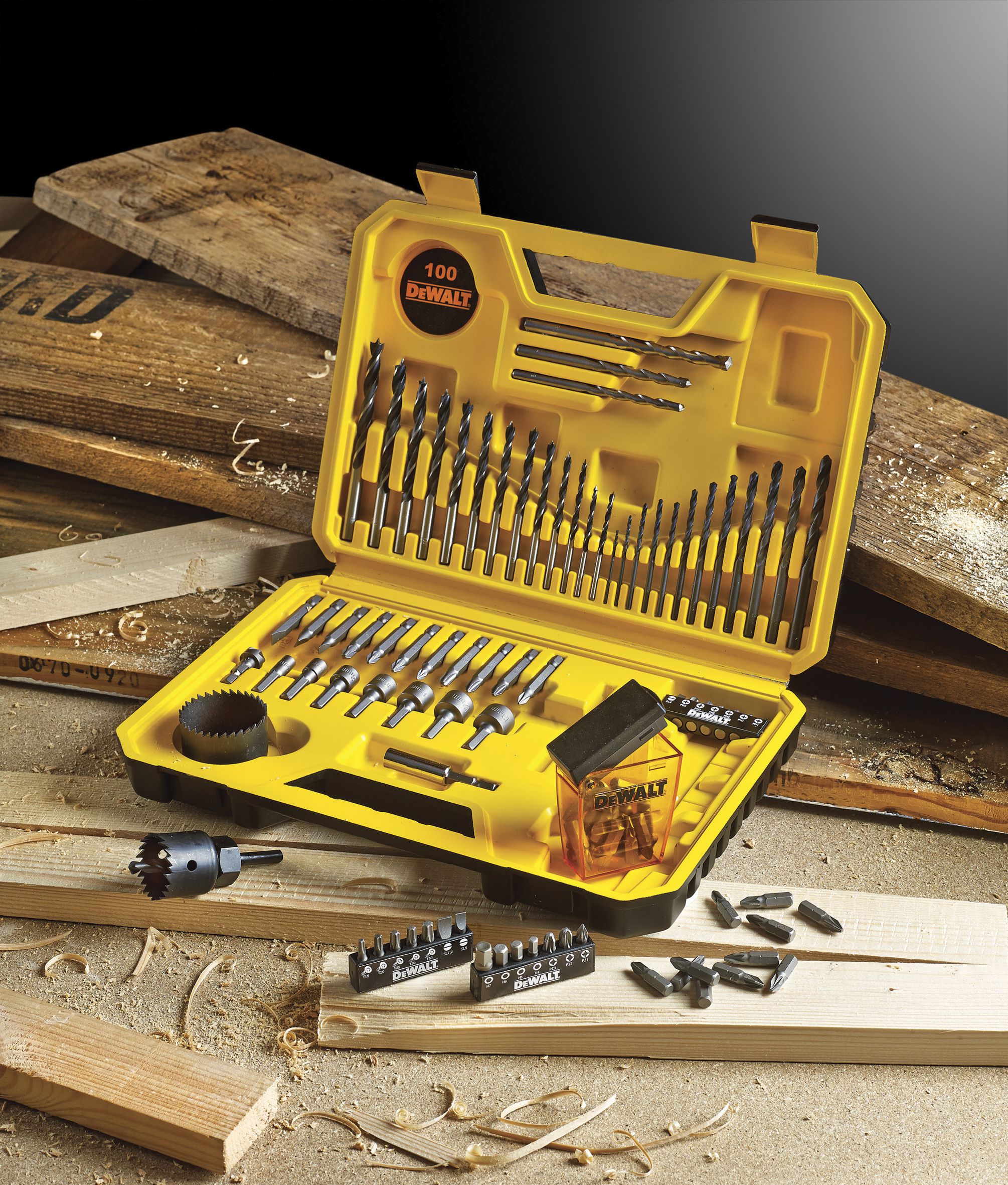 DeWalt 100 piece Multi purpose Drill bit set DT71563 QZ