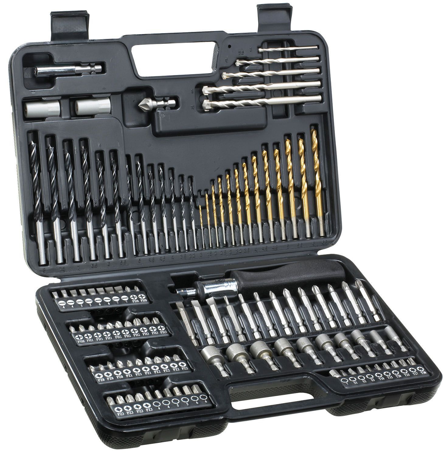 DeWalt 109 piece Drill bit set DIY at B&Q