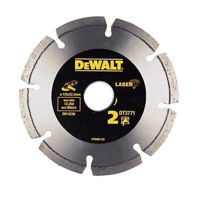 DeWalt 125mm x 22.2mm Continuous rim diamond blade
