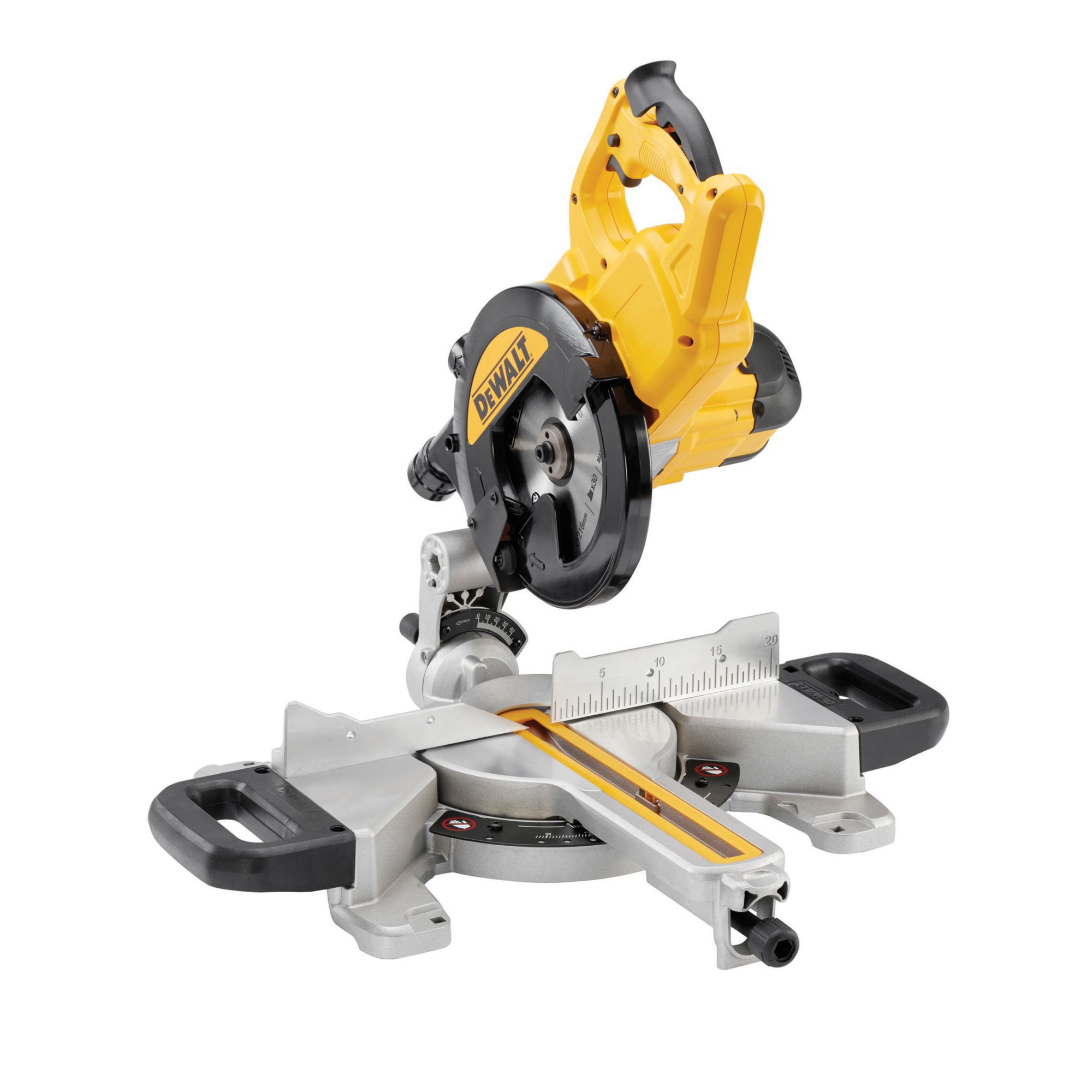 Mac allister 1450w 240v deals 210mm compound mitre saw mmis210c