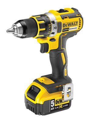 DeWalt 14.4V Li-ion Cordless Drill driver (2 x 5Ah) - DCD732P2-GB
