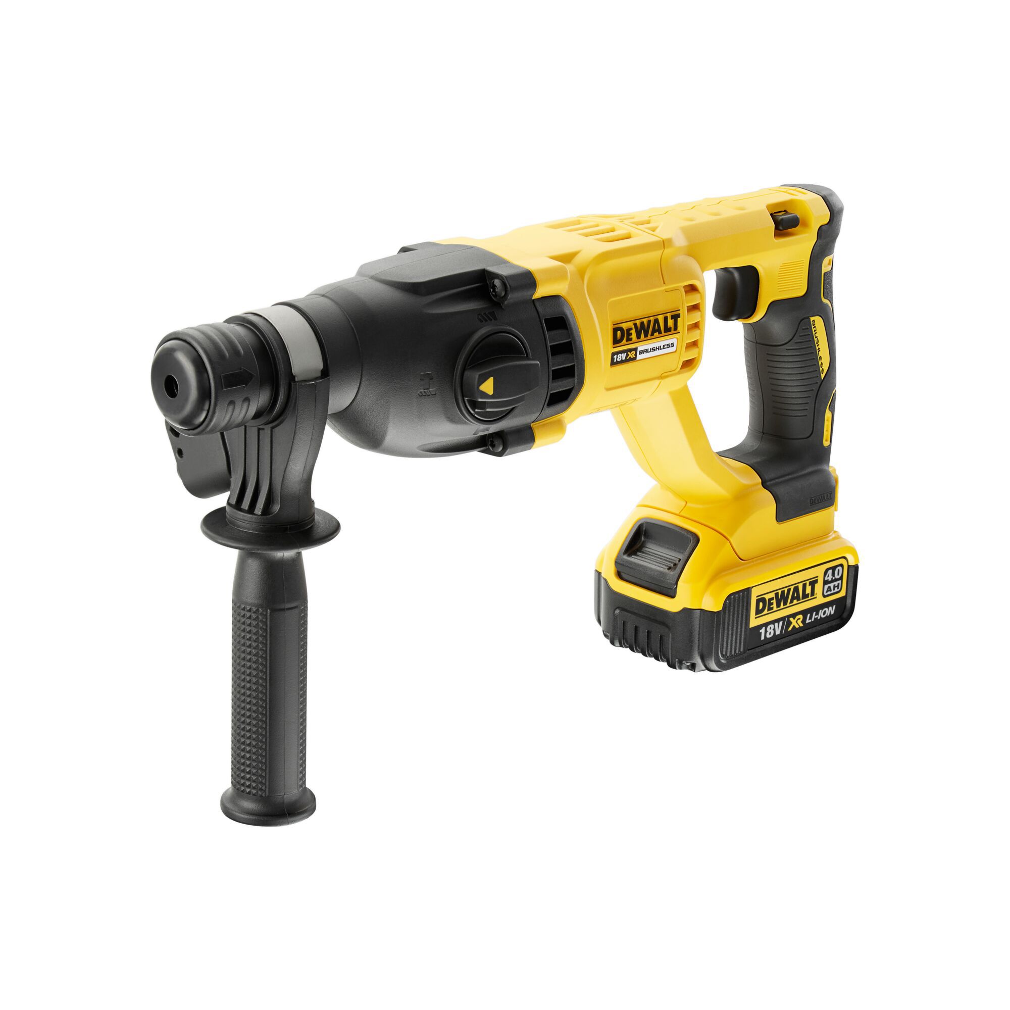 DeWalt 18V 1 x 4.0Ah Li-ion Brushless Cordless SDS+ drill DCH033M1-BQGB