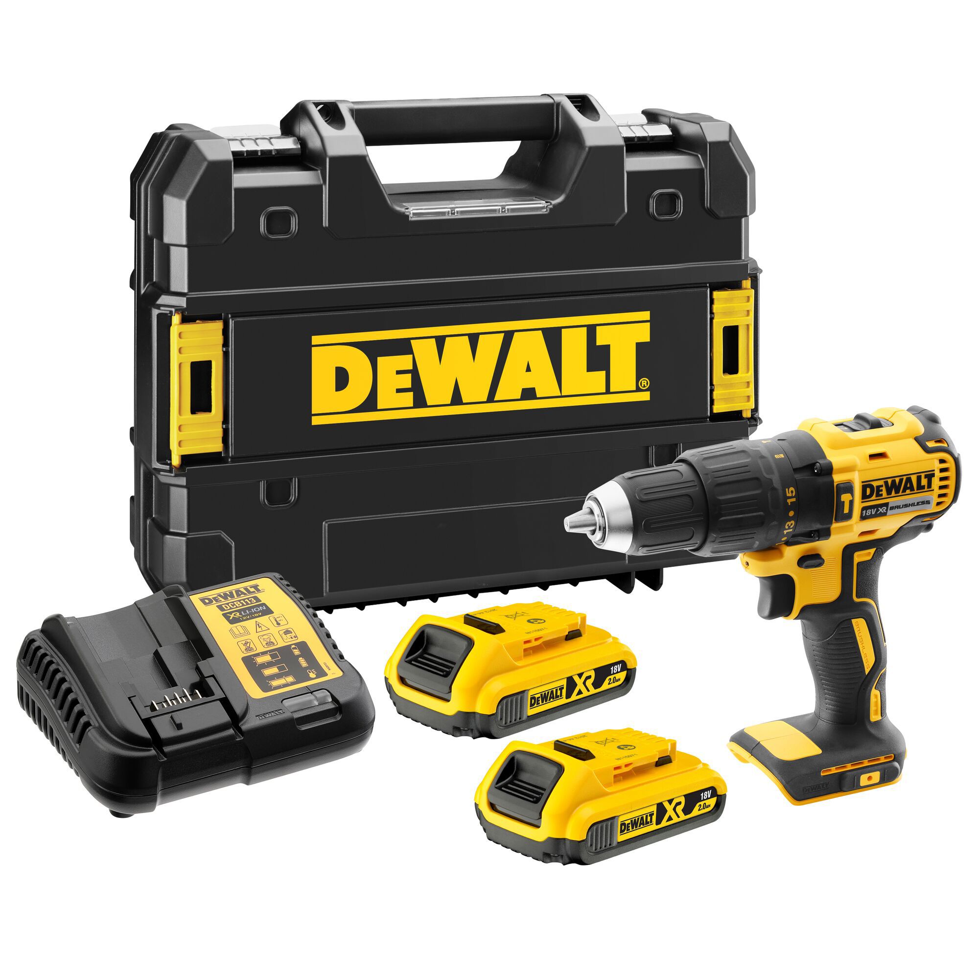 Dewalt cordless drill discount b&q