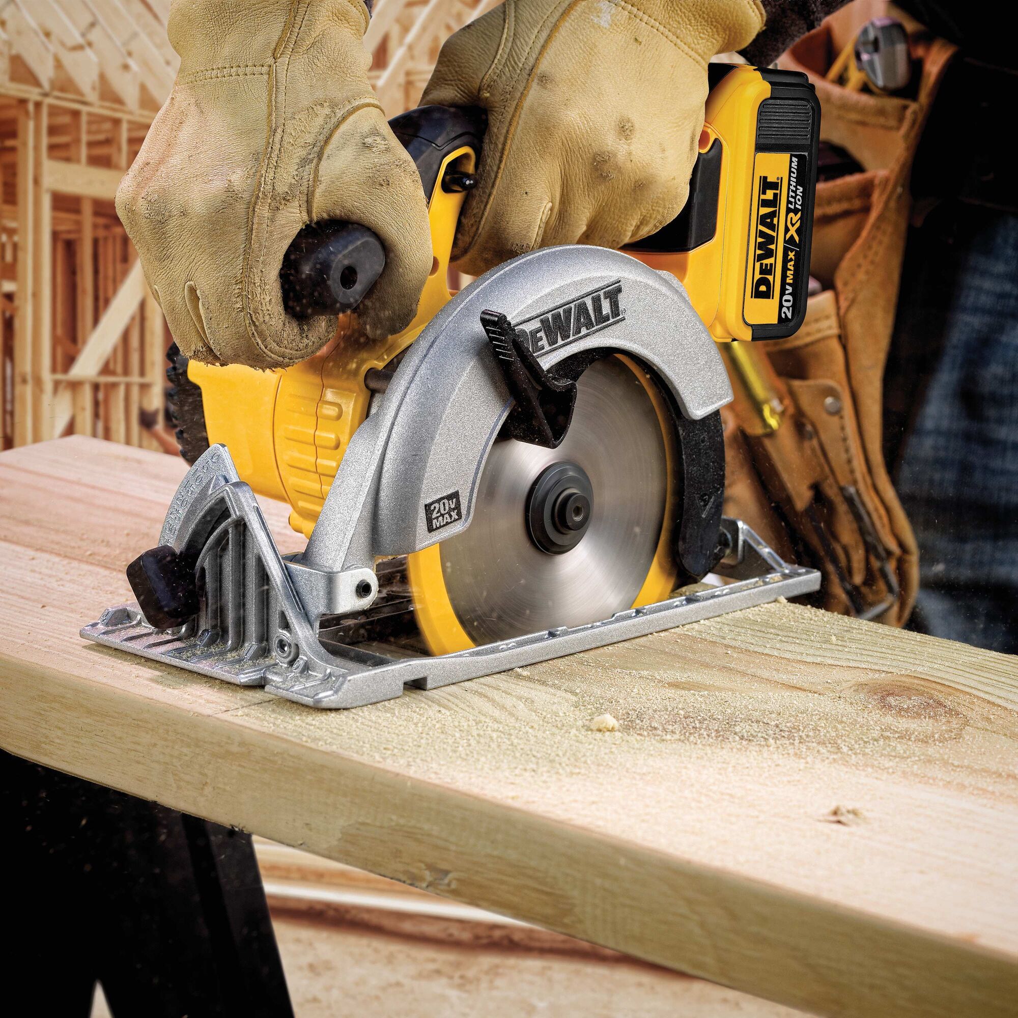 DEWALT 20-volt Max 6-1/2-in Brushless Cordless Circular Saw, 53% OFF