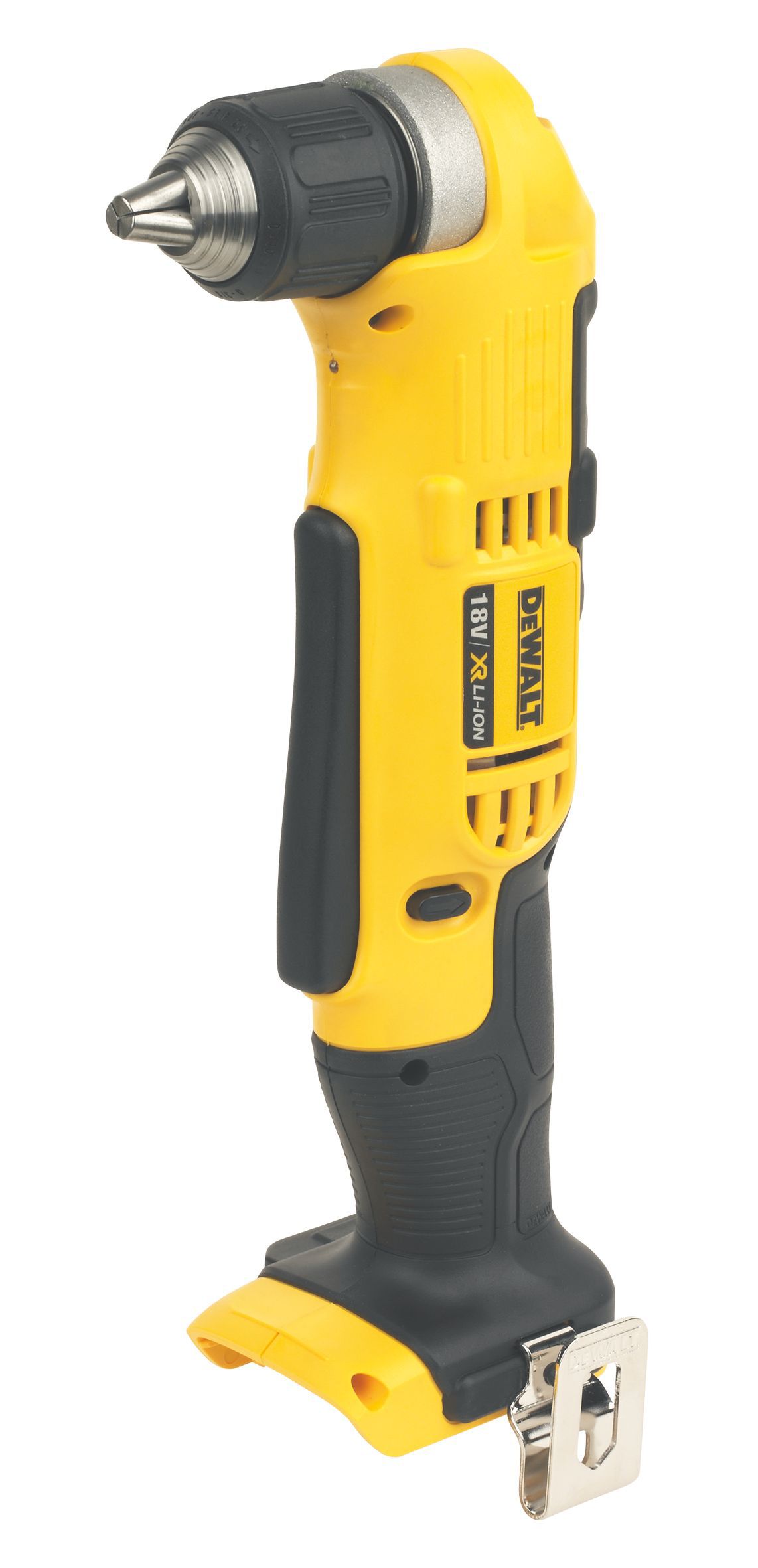 DeWalt 18V Cordless Angle drill DCD740N BARE DIY at B Q