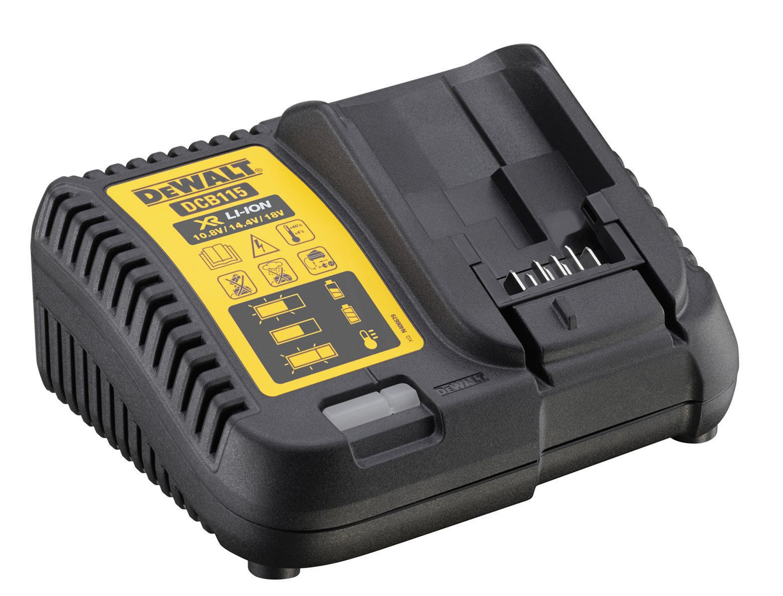 DeWalt 18V Li-ion XR Brushless Cordless Combi drill & SDS+ drill (2 x 5Ah) DCK229P2T-GB