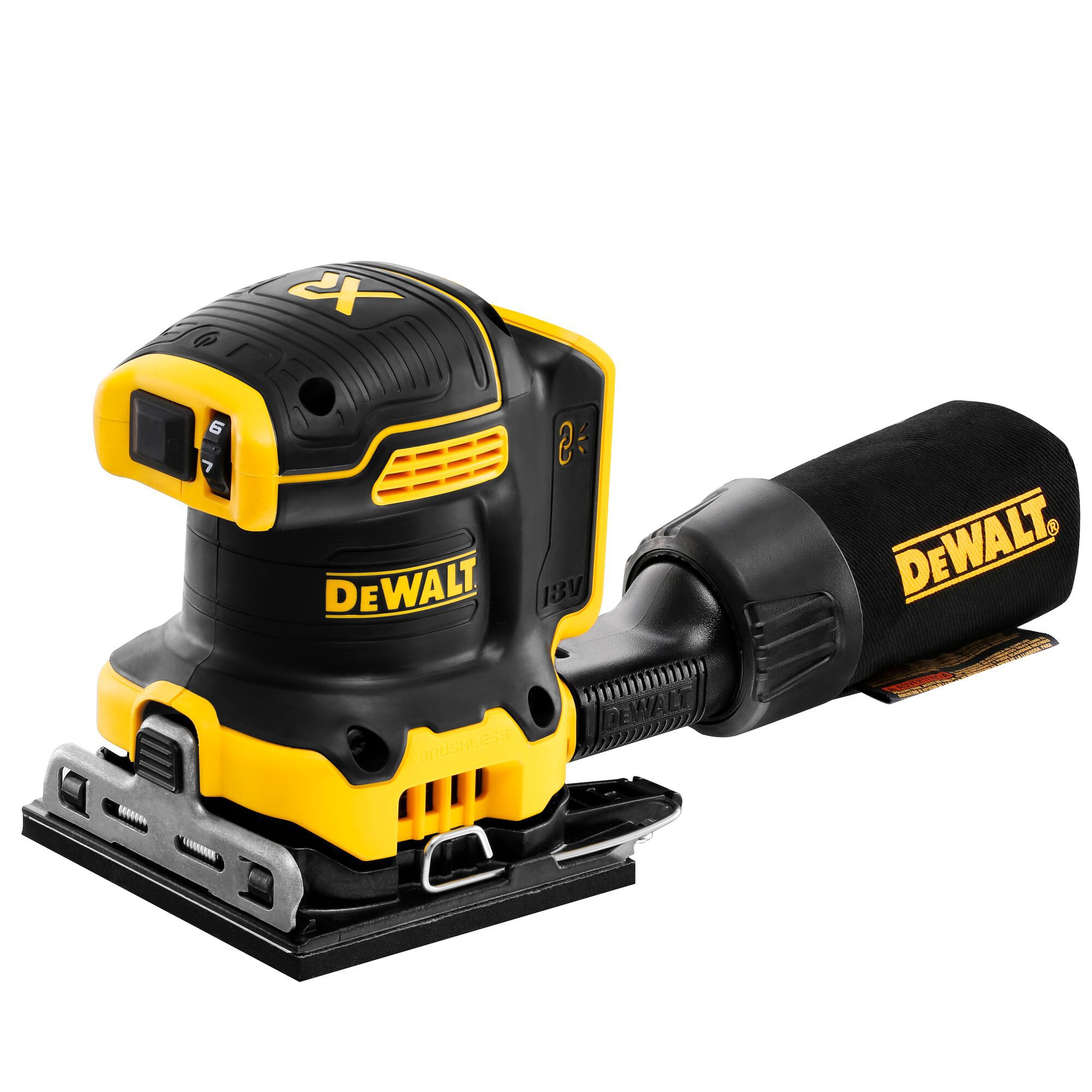 DeWalt 18V XR Cordless 1/4 sheet sander (Bare Tool) - DCW200N-XJ
