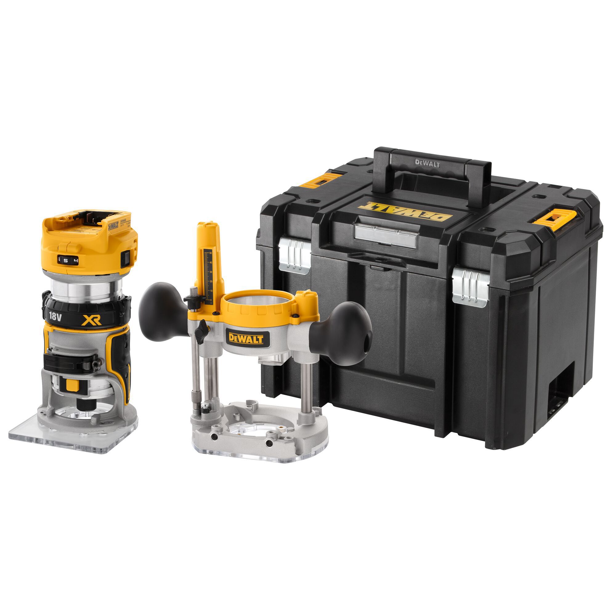 Dewalt 18v cordless router kit discount