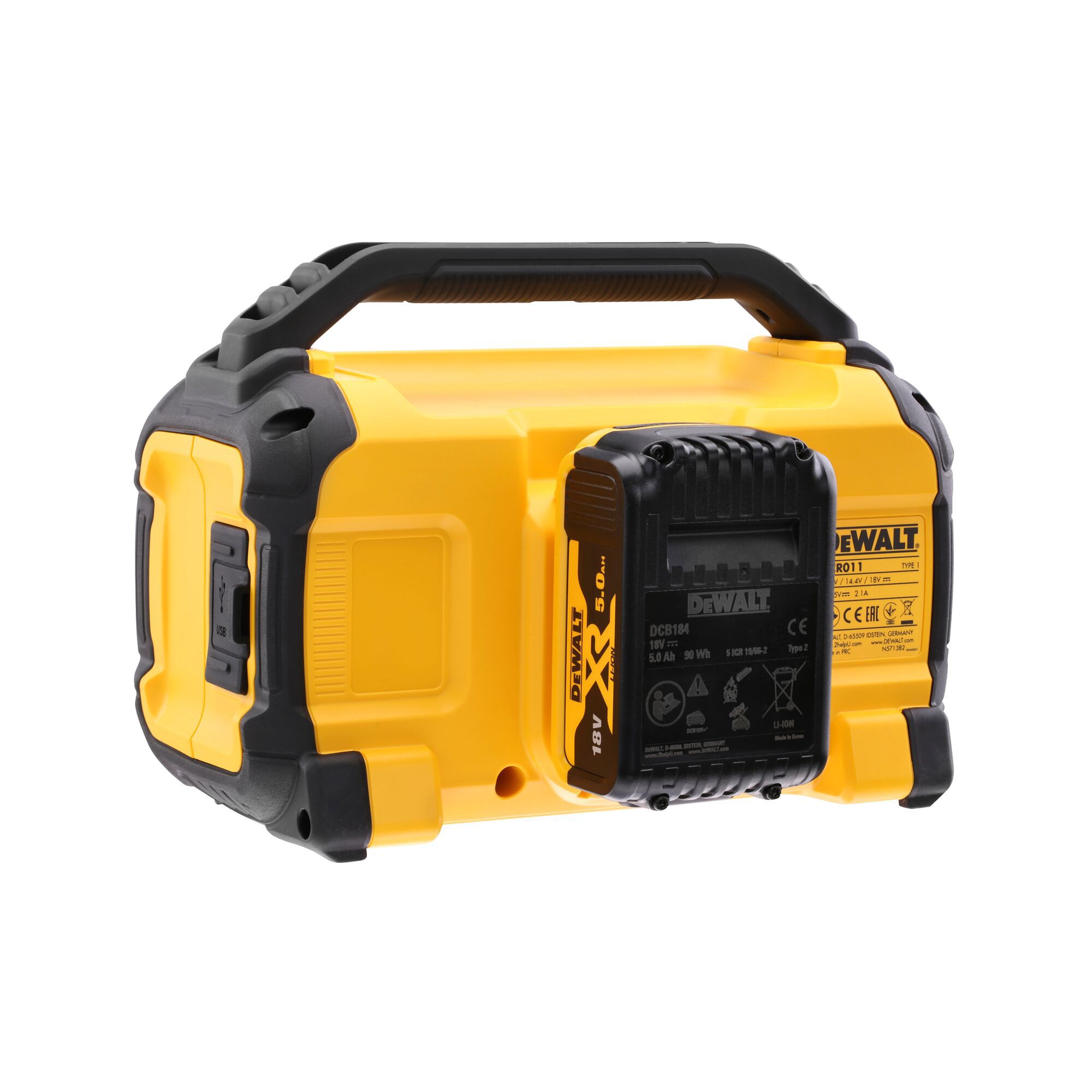 DeWalt 18V XR Cordless Site speaker DCR011-XJ - Bare unit