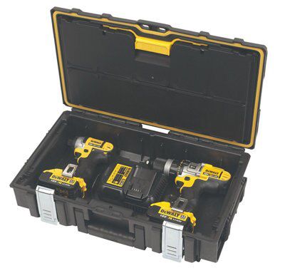 DEWALT 18V XR TWIN PACK DCK290M2 GB DIY at B Q