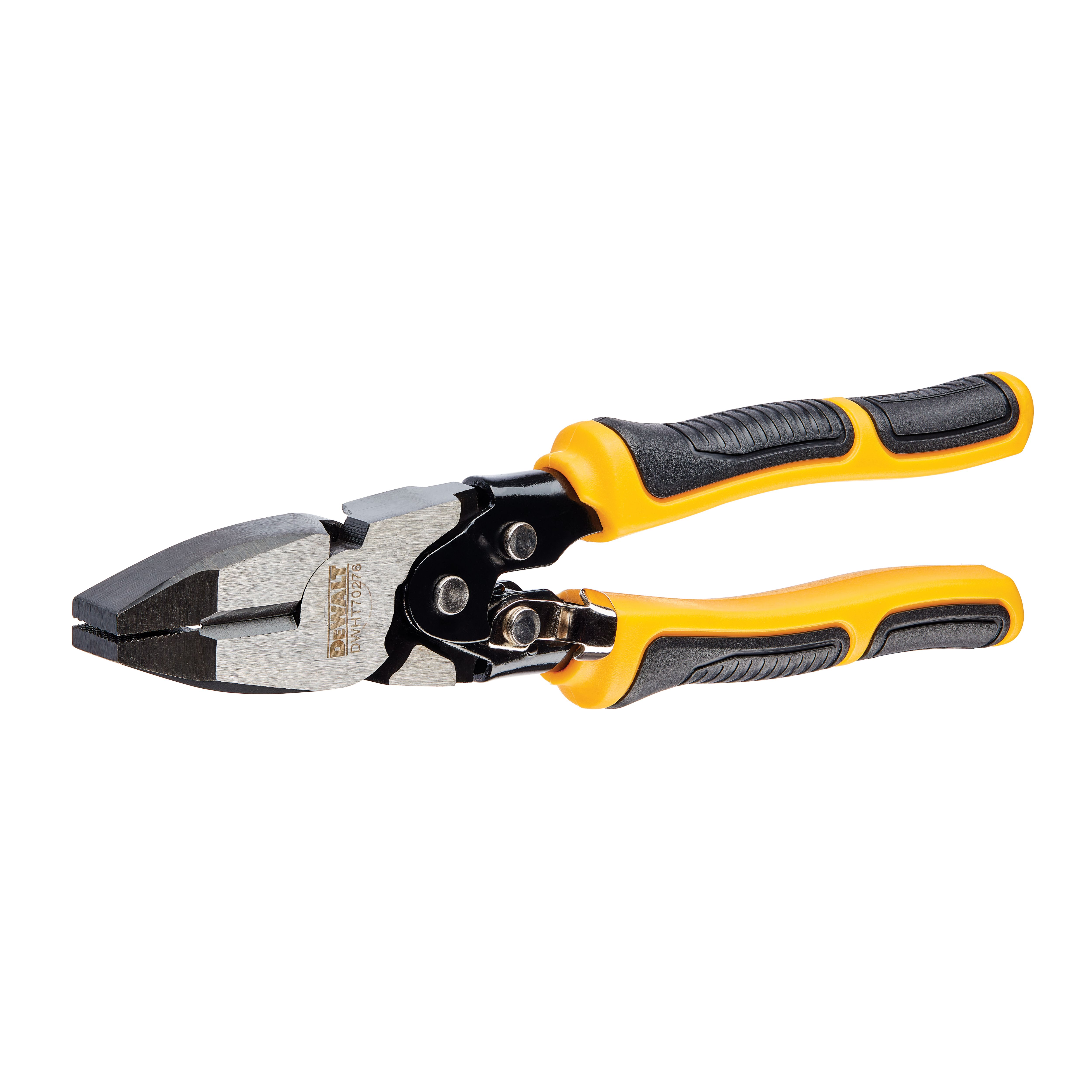 DeWalt 190mm Compound action long nose pliers