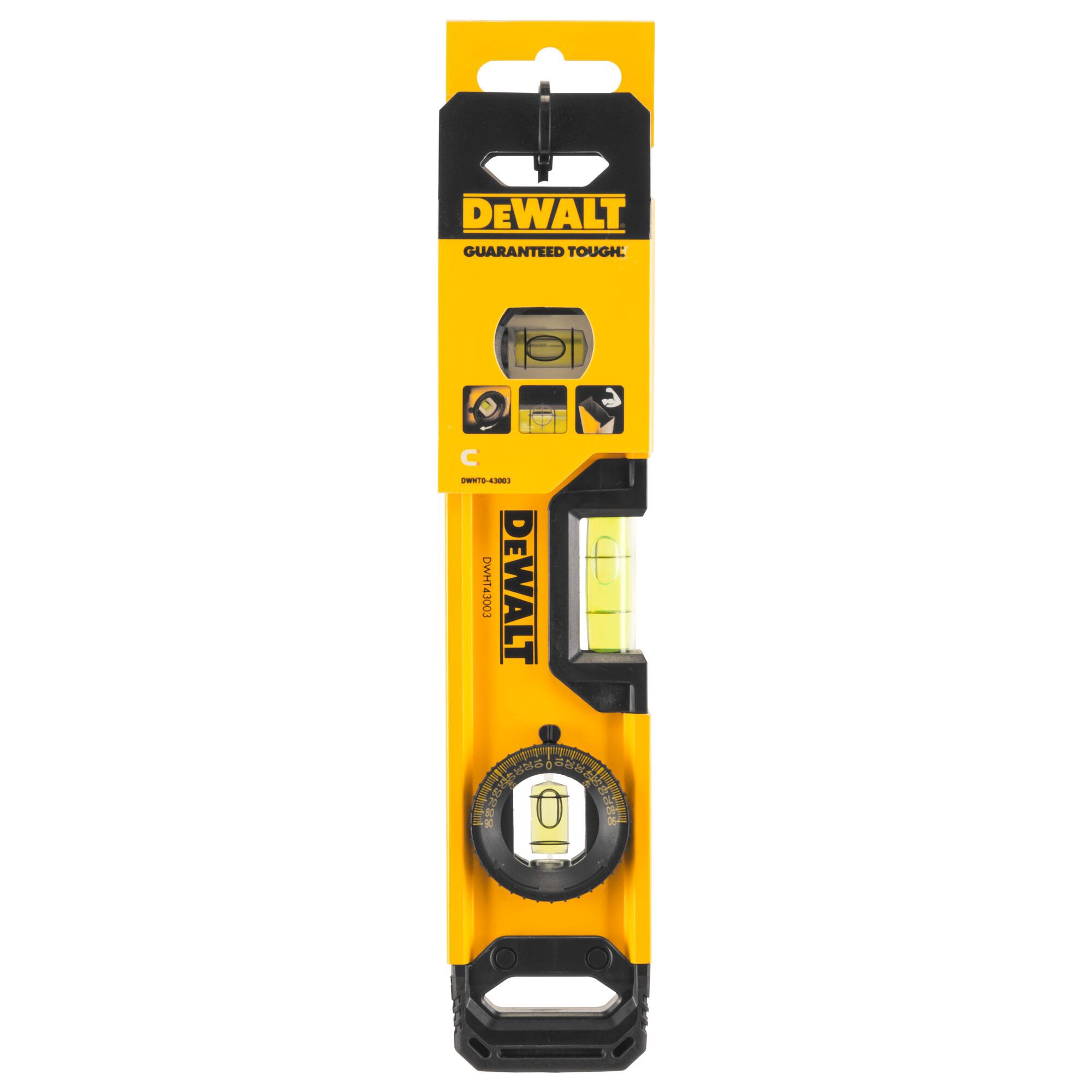 DeWalt 230mm Box beam Spirit level