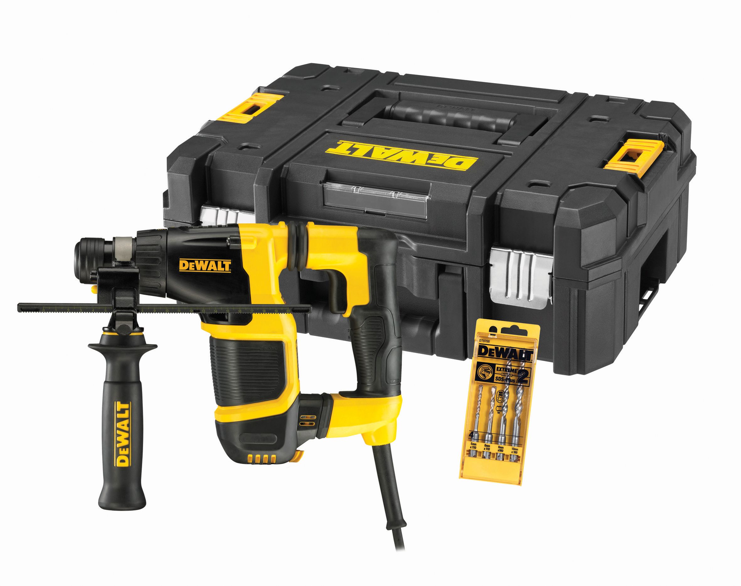 DeWalt 240V 650W Corded SDS+ drill D25052KT-GB