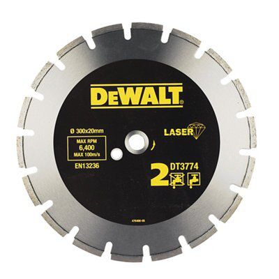 DeWalt 300mm x 20mm Continuous rim diamond blade
