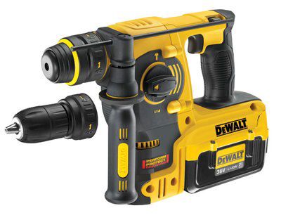 DeWalt 36V Li ion Cordless SDS drill DCH364D2