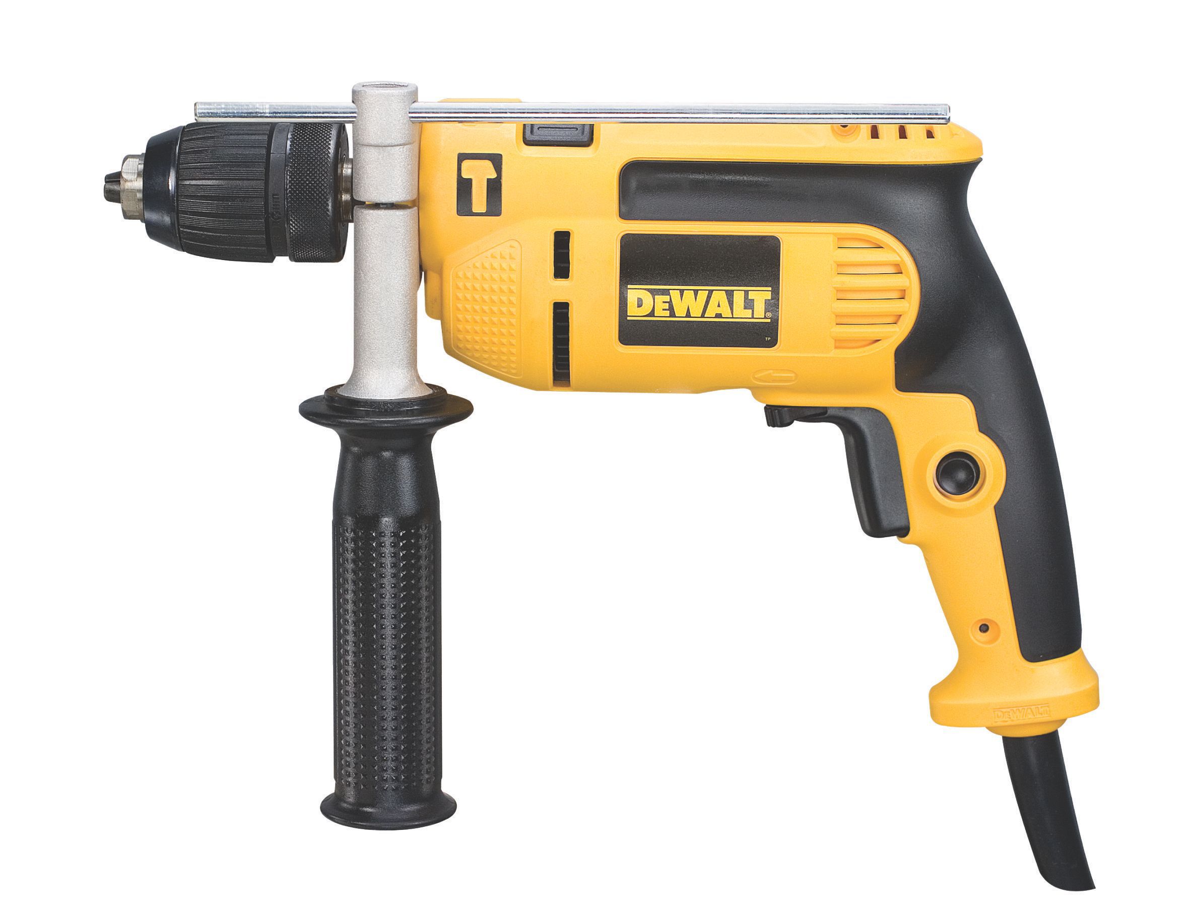 DeWalt 650W 110V Corded Hammer drill DWD024KLX DIY at B&Q