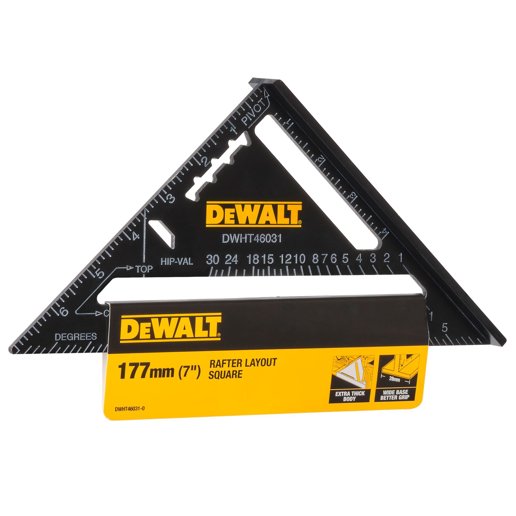 DeWalt 7" Rafter square