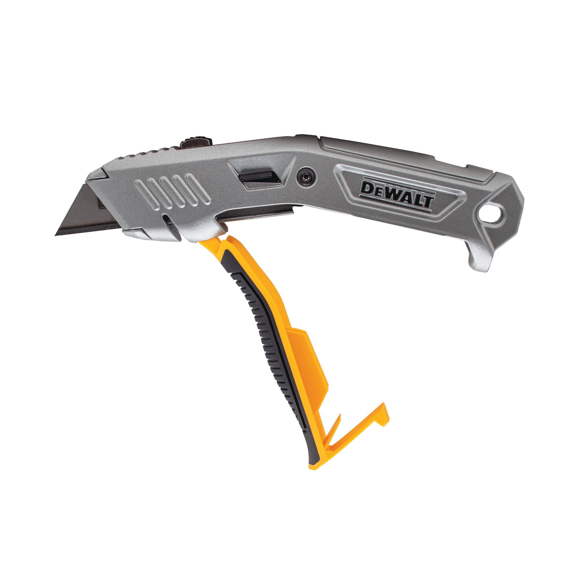 DeWalt 70mm Chrome vanadium steel Yellow Retractable knife