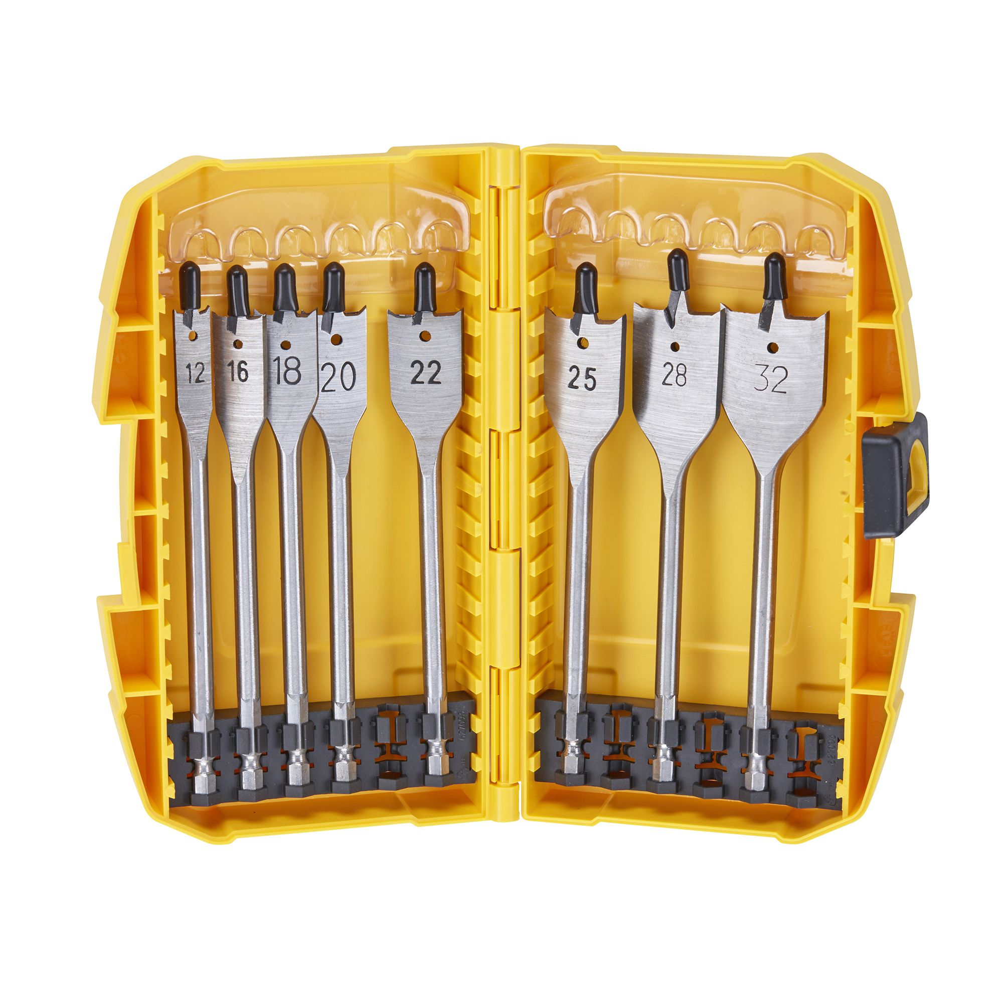 DeWalt 8 piece Flat wood drill bit DIY at B Q