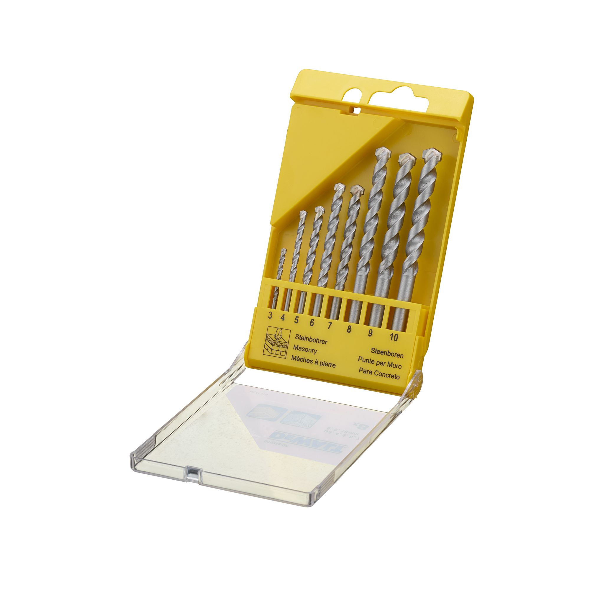 Masonry drill bit set dewalt sale