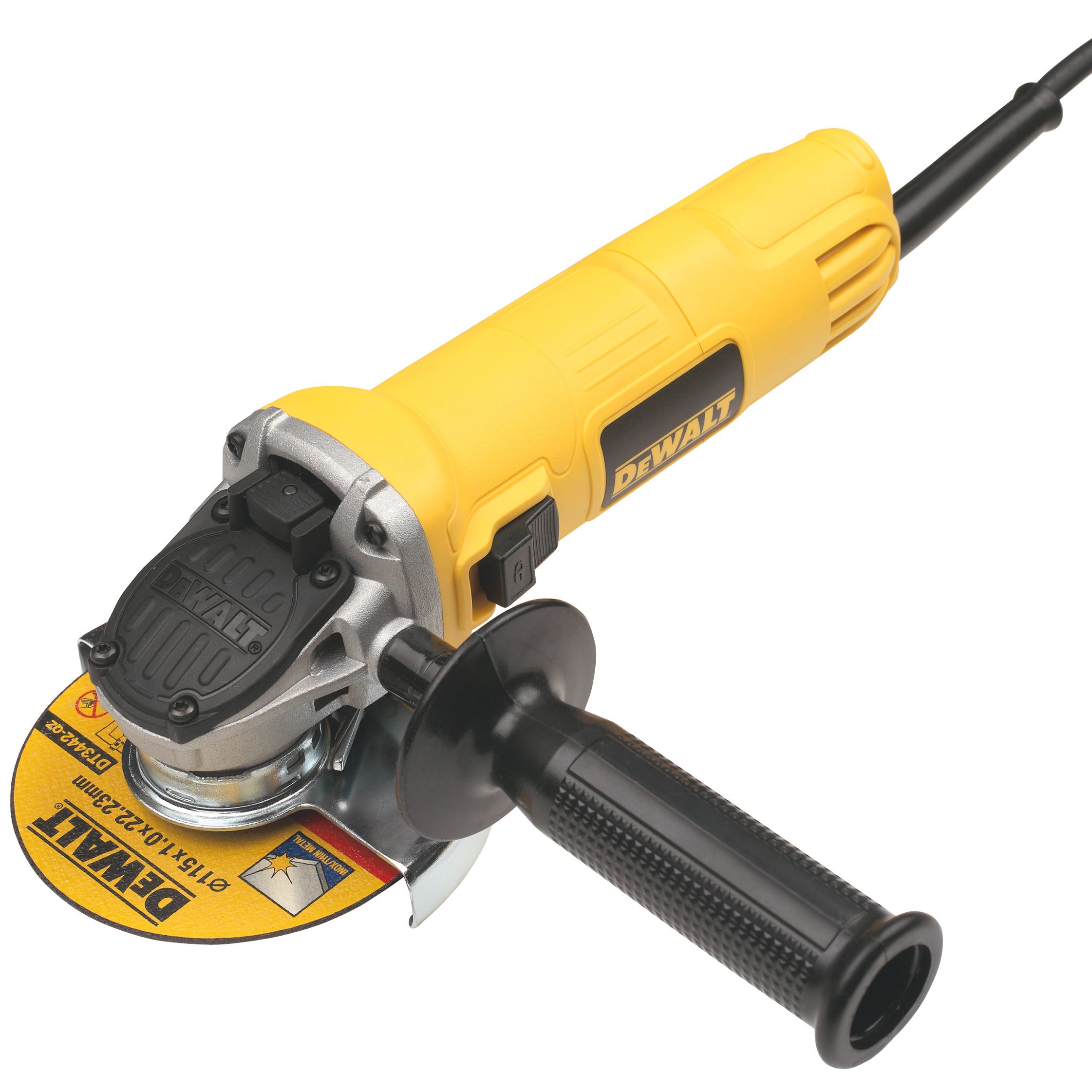 DeWalt 800W 240V 115mm Corded Angle grinder - DWE4050-GB