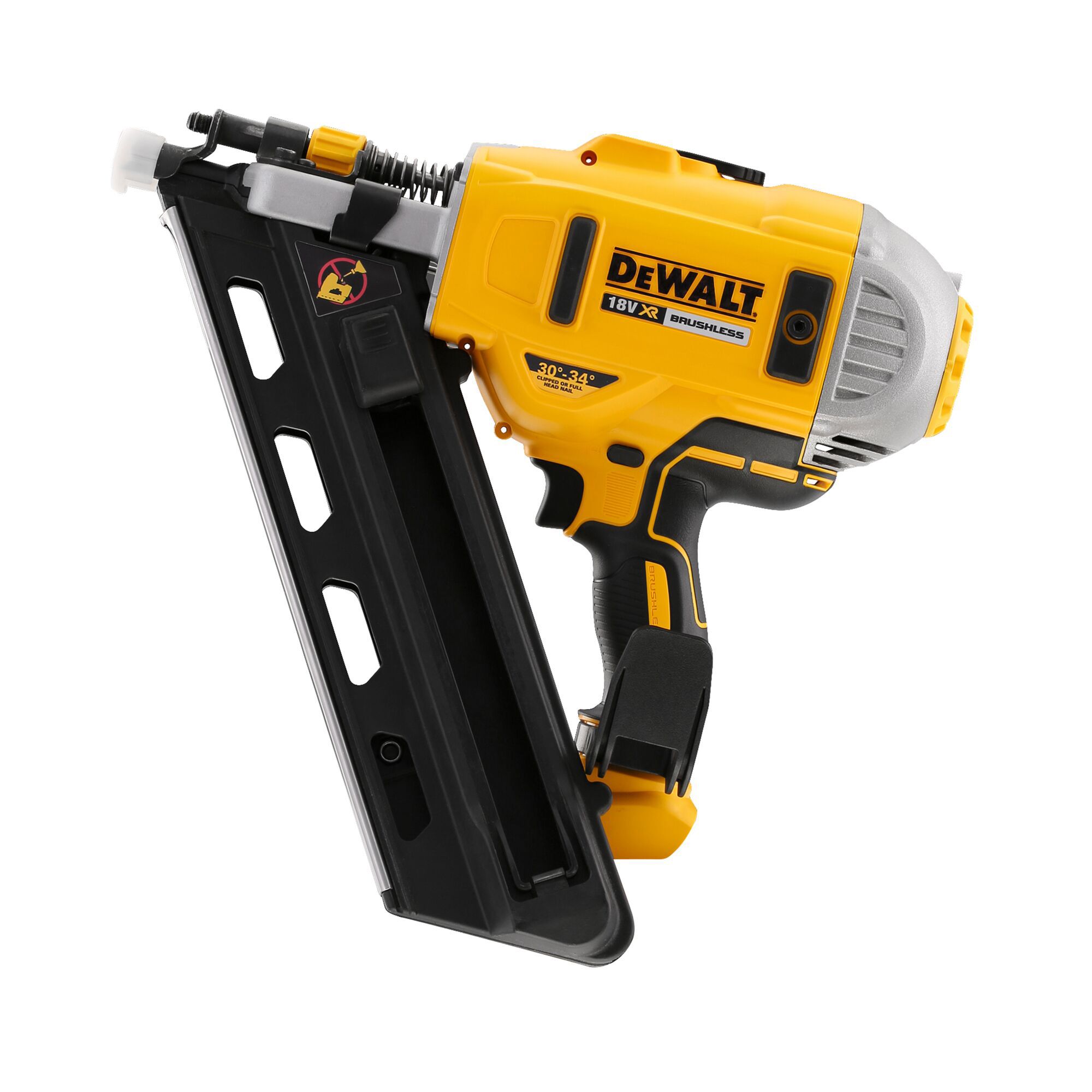 DeWalt 90mm 18V Li-ion XR First fix Cordless Nail gun (Bare Tool