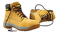 DeWalt Apprentice Black Safety boots, Size 3