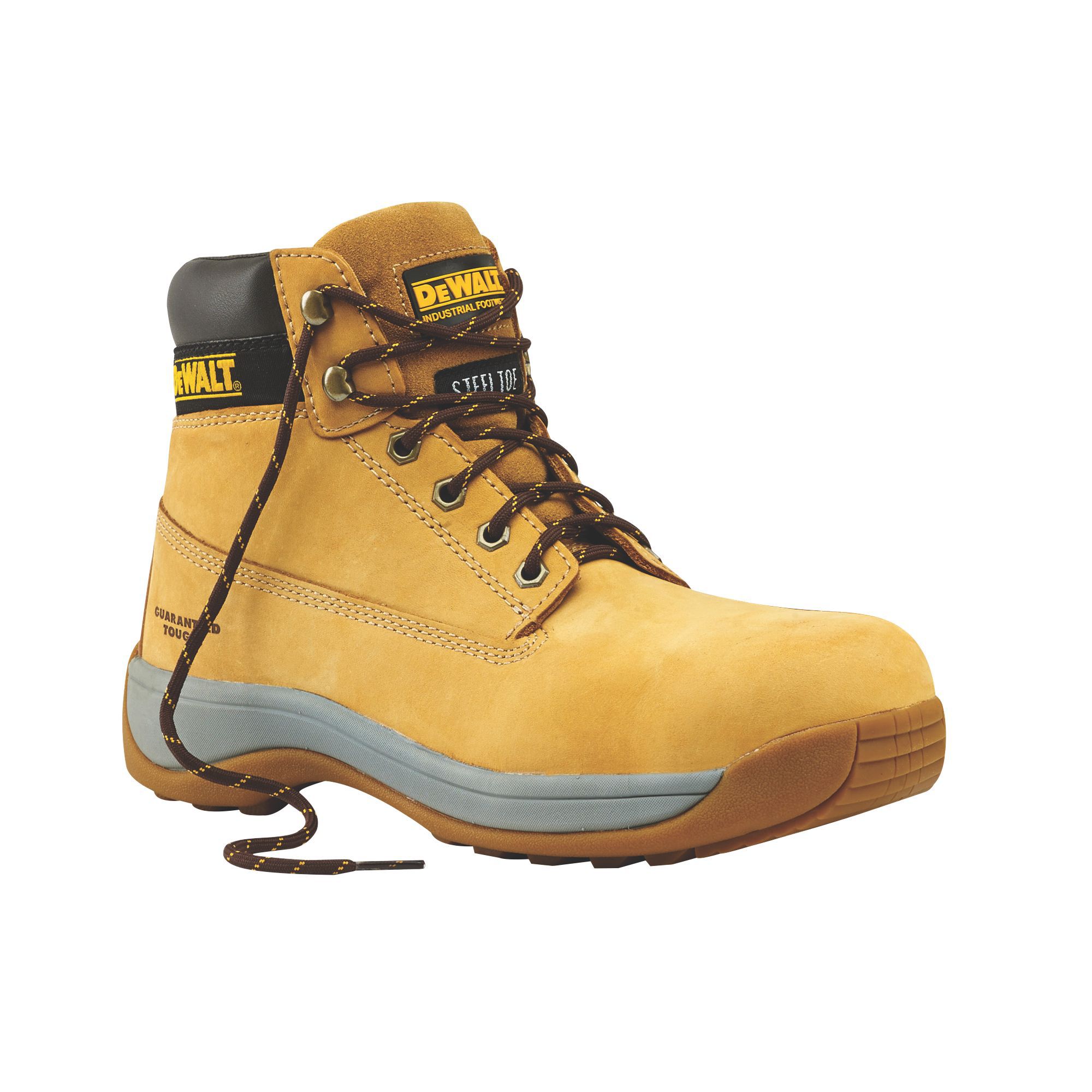 DeWalt Apprentice Men's Wheat Safety boots, Size 12 DIY at B&Q