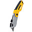 DeWalt Autoload 57mm Chrome vanadium steel Yellow Foldable Retractable knife