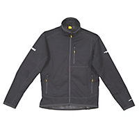 DeWalt Barton 3-Layer Tech Black Men's Jacket, Medium
