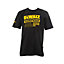 DeWalt Brookfield Black T-shirt Large