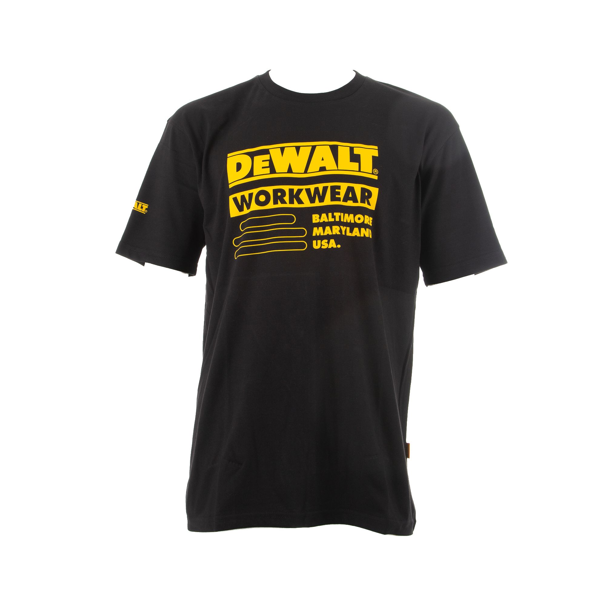 DeWalt Brookfield Black T-shirt Large