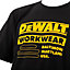 DeWalt Brookfield Black T-shirt X Large